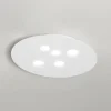 Plafoniere Moderne-Gea Luce Luna tortora plafoniera design moderna