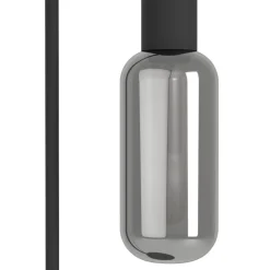 Lampade Da Terra-Eglo Maione lampada da terra design minimal colore nero