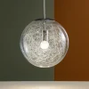 Lampade A Sospensione-Ideal Lux Mapa max sp1 d30 lampada a sospensione sfera vetro