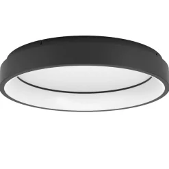 Plafoniere Moderne-Eglo Marghera z plafoniera rotonda dimmerabile led rgb 2700k a 6500k
