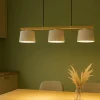 Lampadari Cucina-Eglo Mariel lampadario da cucina moderna colore grigio 3 luci