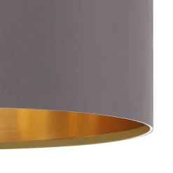 Lampadario Camera Da Letto-Eglo Maserlo lampada a sospensione per cucina con paralume rotondo