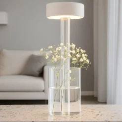Lampade Da Tavolo-Maytoni ai collaboration lampada da tavolo led 3w da 2200k a 4000k portatile bianca