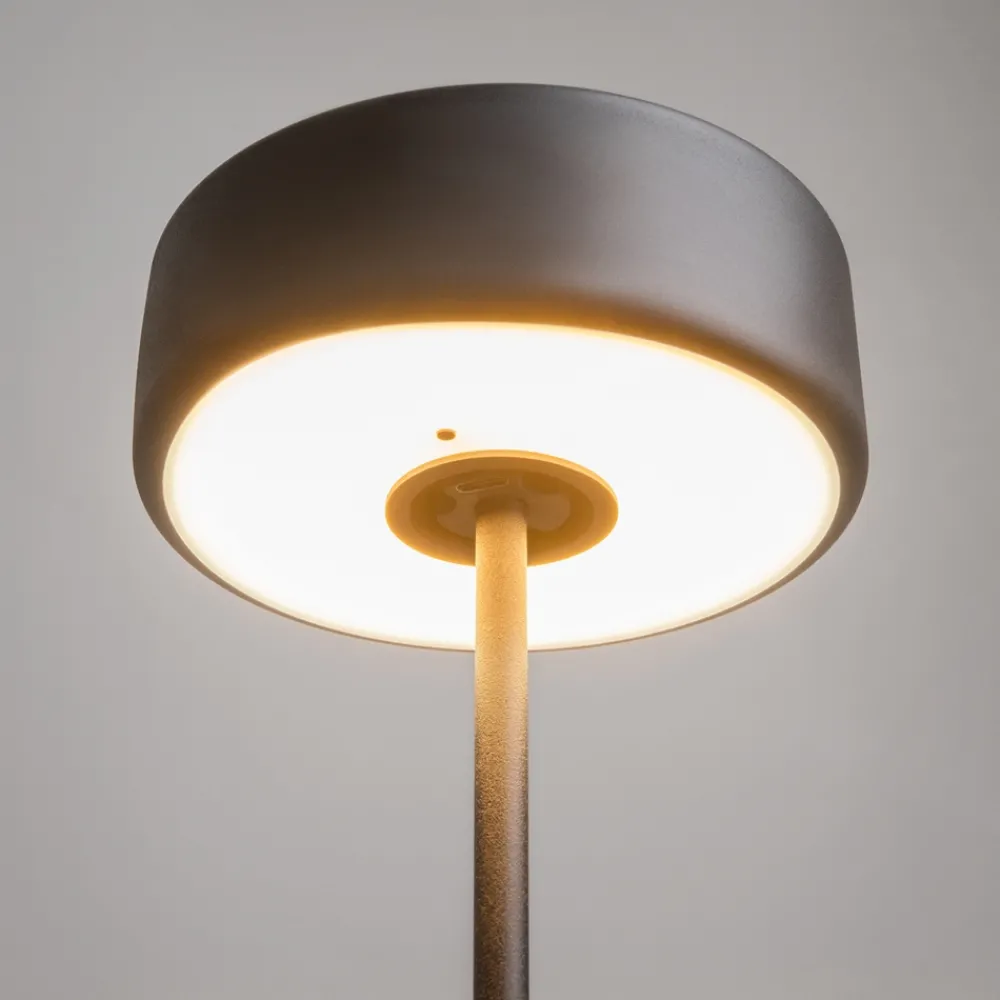 Lampade Da Tavolo-Maytoni ai collaboration lampada da tavoino portatile nera led da 2200k a 4000k