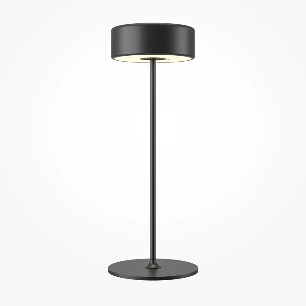 Lampade Da Tavolo-Maytoni ai collaboration lampada da tavoino portatile nera led da 2200k a 4000k