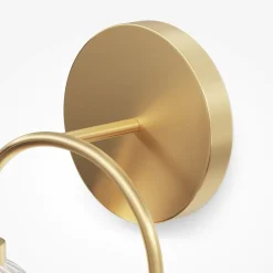 Applique Da Parete-Maytoni amulet applique da parete led 16w 3000k ovale colore oro