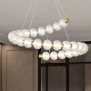 Lampadari Moderni-Maytoni amulet lampadario moderno led 40w 3000k sfere in vetro