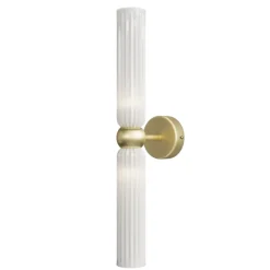 Applique Da Parete-Maytoni antic applique contemporanea 2 luci vetro bianco satinato