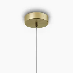 Lampade A Sospensione-Maytoni antic lampada a sospensione colore bianco e oro per isola cucina