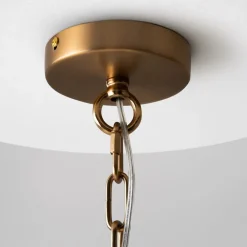 Lampadari Moderni-Maytoni aster lampadario moderno per salotto in vetro decorato