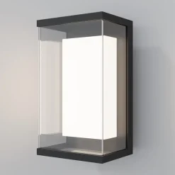 Applique Da Esterno-Maytoni baker street applique da esterno led 3000k ip65 rettangolare