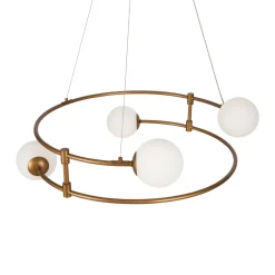 Lampadari Moderni-Maytoni balance lampadario per tavolo da cucina 4 luci