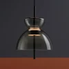 Lampade A Sospensione-Maytoni bangkok lampada a sospensione led 12w 3000k colore nero moderna