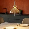 Lampadari Cucina-Maytoni bangkok lampadario led 12w 3000k per cucina mod185pl-l12cg3k1