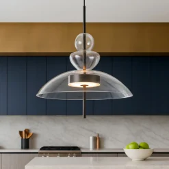 Lampadari Cucina-Maytoni bangkok lampadario led 12w 3000k per cucina moderna