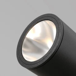 Faretti Da Esterno-Maytoni bern faretto con picchetto per esterno nero ip65 led 3000k
