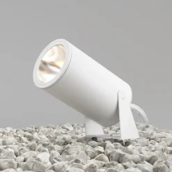 Faretti Da Esterno-Maytoni bern faretto da esterno bianco con picchetto led 3000k ip65