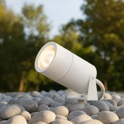 Faretti Da Esterno-Maytoni bern faretto da esterno orientabile con picchetto led 3000k ip65