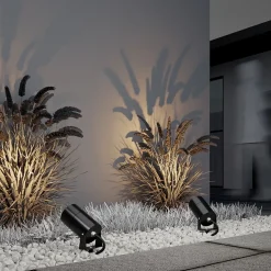 Faretti Da Esterno-Maytoni bern faretto da giardino con picchetto led 3000k ip65