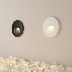 Segnapasso Led-Maytoni bil segnapasso da esterno rotondo led 3000k ip54