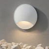 Segnapasso Led-Maytoni biscotti segnapasso bianco per esterno minimal led 3000k ip65