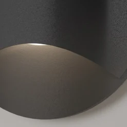 Segnapasso Led-Maytoni biscotti segnapasso da esterno tondo colore nero led 3000k ip65