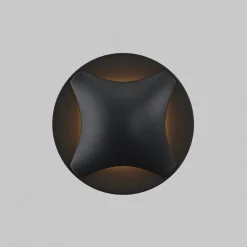 Segnapasso Led-Maytoni biscotti segnapasso per esterno circolare da incasso led 3000k ip65