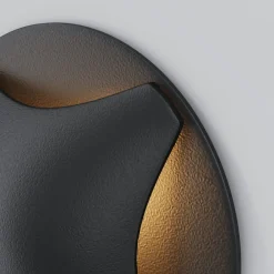 Segnapasso Led-Maytoni biscotti segnapasso per esterno circolare da incasso led 3000k ip65