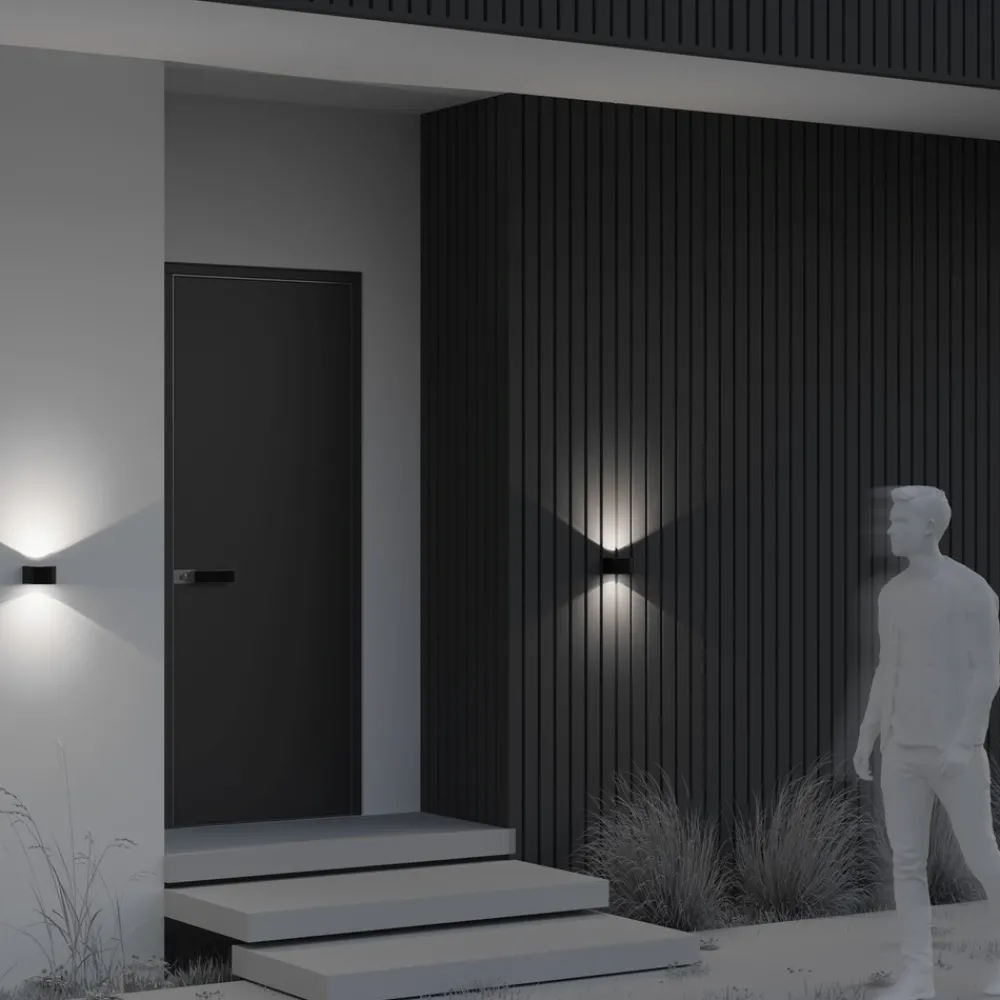 Applique Da Esterno-Maytoni blow applique da esterno led 3000k ip54 moderno