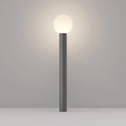 Lampioni Da Giardino-Maytoni bold lampione da giardino ip54 grigio moderno