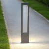 Lampioni Da Giardino-Maytoni bonn lampione da giardino led 3000k ip65 rettangolare