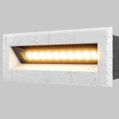 Segnapasso Led-Maytoni bosca segnapasso per esterno da incasso rettangolare led 3000k ip65