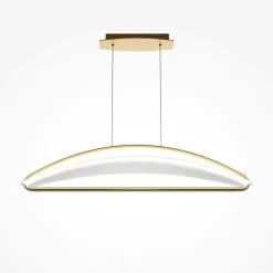 Lampadari Cucina-Maytoni breeze lampadario per tavolo cucina moderna led 3000k