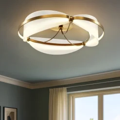 Plafoniere Moderne-Maytoni breeze plafoniera moderna design originale led 3000k