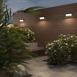 Applique Da Esterno-Maytoni brick applique da esterno led 3000k ip54 rettangolare
