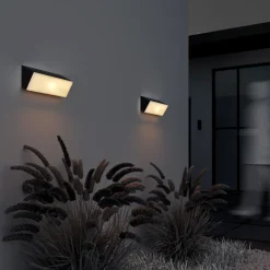 Applique Da Esterno-Maytoni brick applique da esterno led 3000k ip54 rettangolare