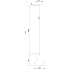 Lampade A Sospensione-Maytoni broni lampada a sospensione per cucina