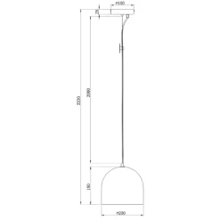 Lampade A Sospensione-Maytoni broni lampada a sospensione isola cucina
