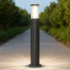 Lampioni Da Giardino-Maytoni bronx lampione da giardino ip54 colore grigio