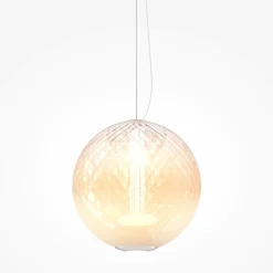 Lampade A Sospensione-Maytoni bruma lampada a sospensione led 15w 2700k vetro decorato mod397pl-l15ch27k
