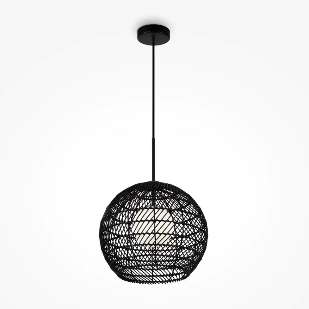 Lampadari Cucina-Maytoni cane lampadario da cucina orientale nero