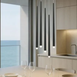 Lampadari Moderni-Maytoni cascade lampadario moderno led 31w 3000k 4000k con pendenti