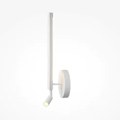 Applique Camera Da Letto-Maytoni combo applique bianco per comodino led da 3000k a 6000k