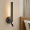 Applique Camera Da Letto-Maytoni combo applique per comodino led da 3000k a 6000k orientabile