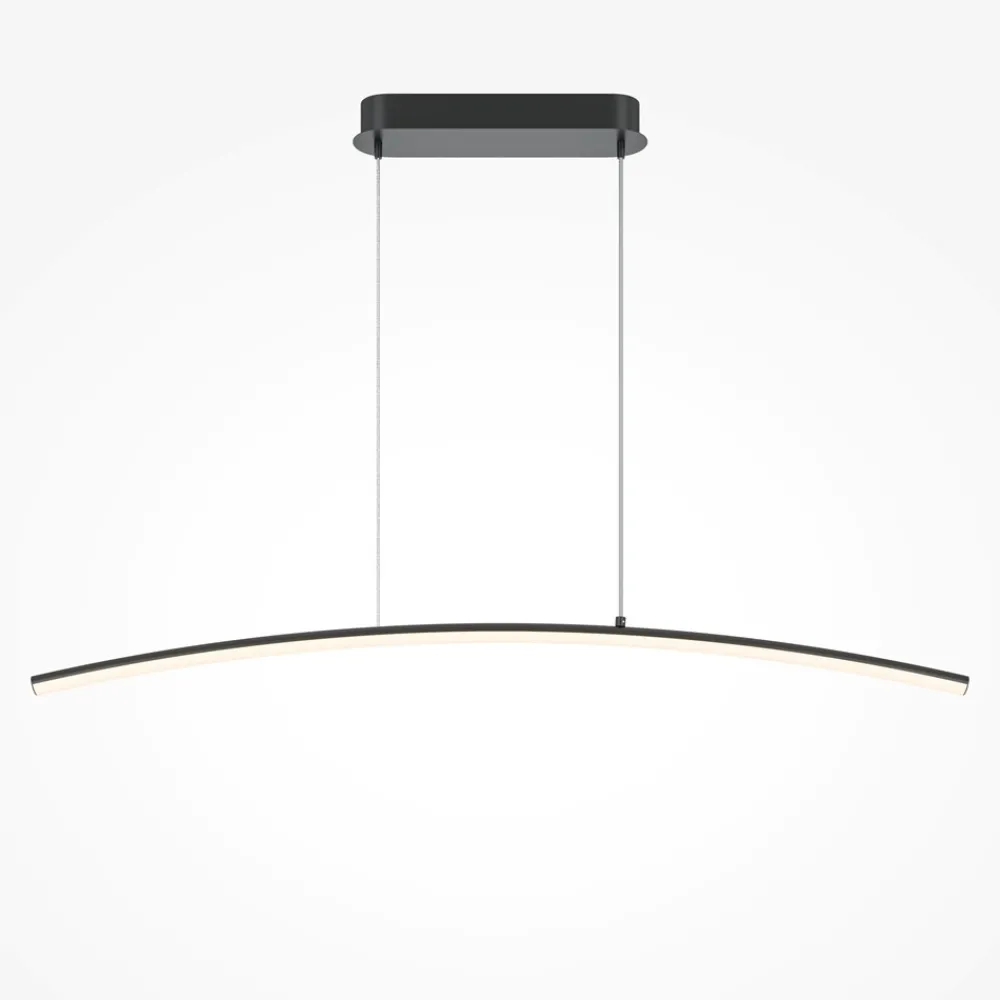 Lampadari Cucina-Maytoni curve lampadario cucina led 15w da 3000k a 4000k moderno