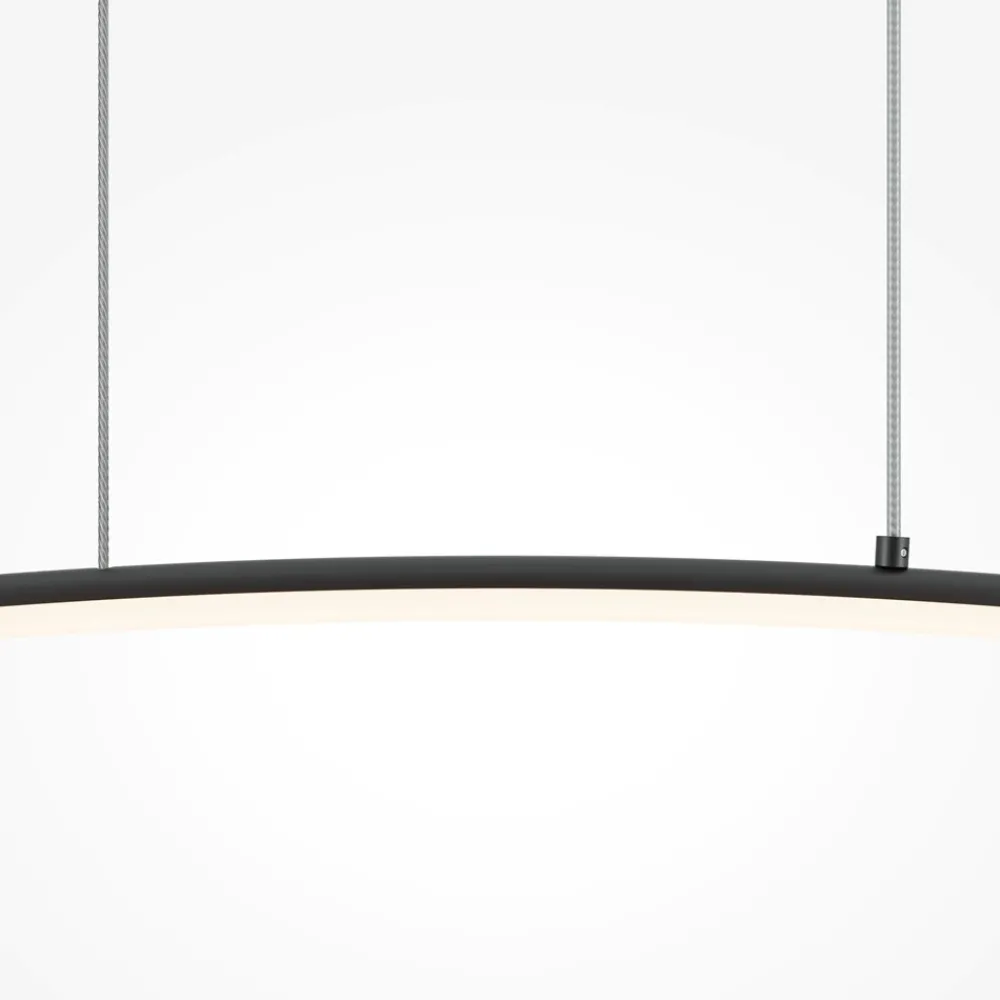 Lampadari Cucina-Maytoni curve lampadario cucina led 15w da 3000k a 4000k moderno