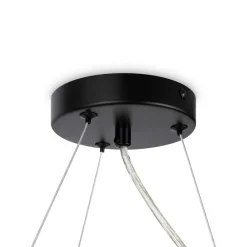 Lampadari Moderni-Maytoni dallas lampadario moderno sfere vetro fume'