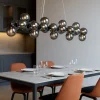 Lampadari Cucina-Maytoni dallas lampadario per cucina moderna sfere in vetro