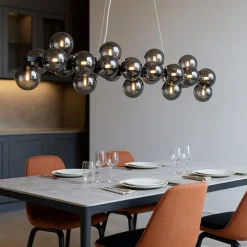 Lampadari Cucina-Maytoni dallas lampadario per cucina moderna sfere in vetro