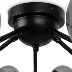 Plafoniere Moderne-Maytoni dallas plafoniera moderna 20 sfere vetro fume'